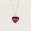 Heart Locket Pendant Necklace [IMQ403ZJ]