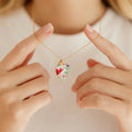 Heart Locket Pendant Necklace [L9V39OU6]