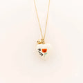 Heart Locket Pendant Necklace [YZJNF5JS]