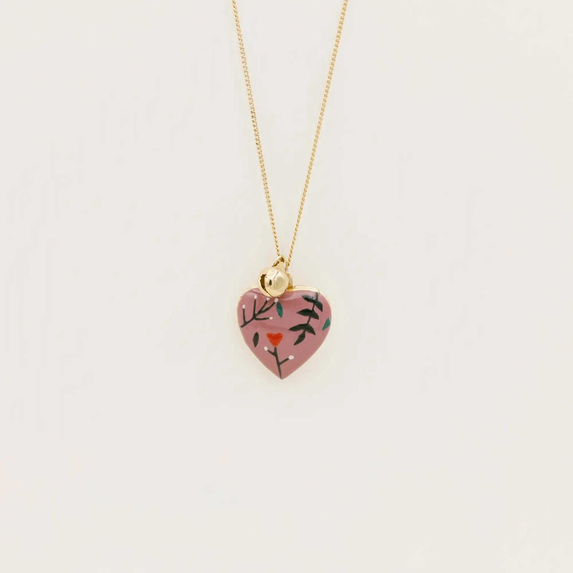 Heart Locket Pendant Necklace [TR1X3Y6V]
