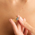 Heart Locket Pendant Necklace [W2LHLEPQ]