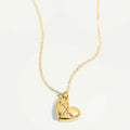 Heart Locket Pendant Necklace [WXGQFWVH]