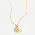Heart Locket Pendant Necklace [HKAKYQDX]