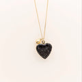 Heart Locket Pendant Necklace [3OI5WB9I]