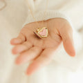 Heart Locket Pendant Necklace [7X1DWOI5]
