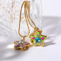 Heart Locket Pendant Necklace [MSEG9K49]
