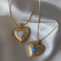 Heart Locket Pendant Necklace [1DHY57QU]