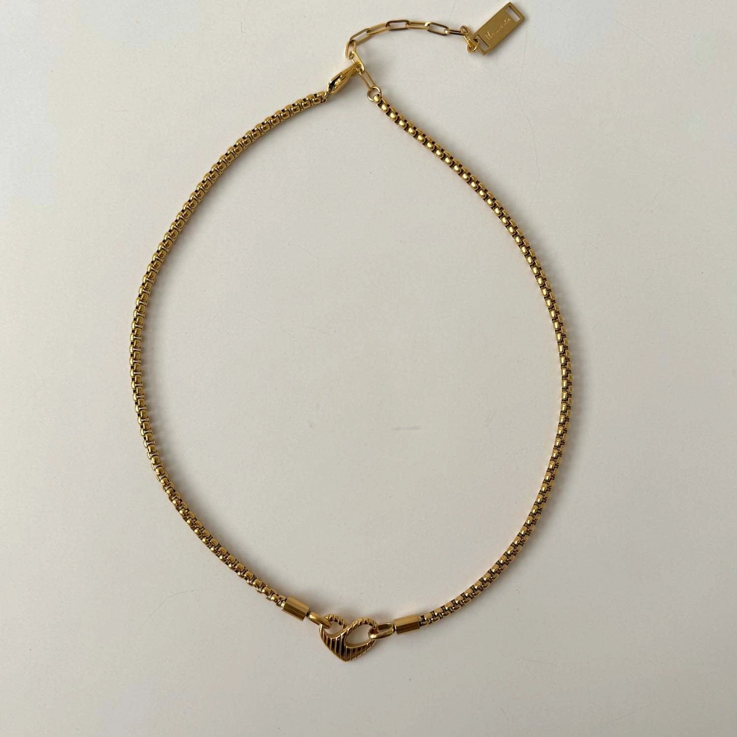 Heart Pendant Necklace [DQCAX34V]