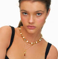 Heart Zircon Pendant Necklace [1IDZI1GP]