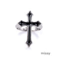 Heavenleigh Enamel Cross Ring [1U0P9P3D]