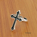 Heavenleigh Enamel Cross Ring [H0EIUFY5]