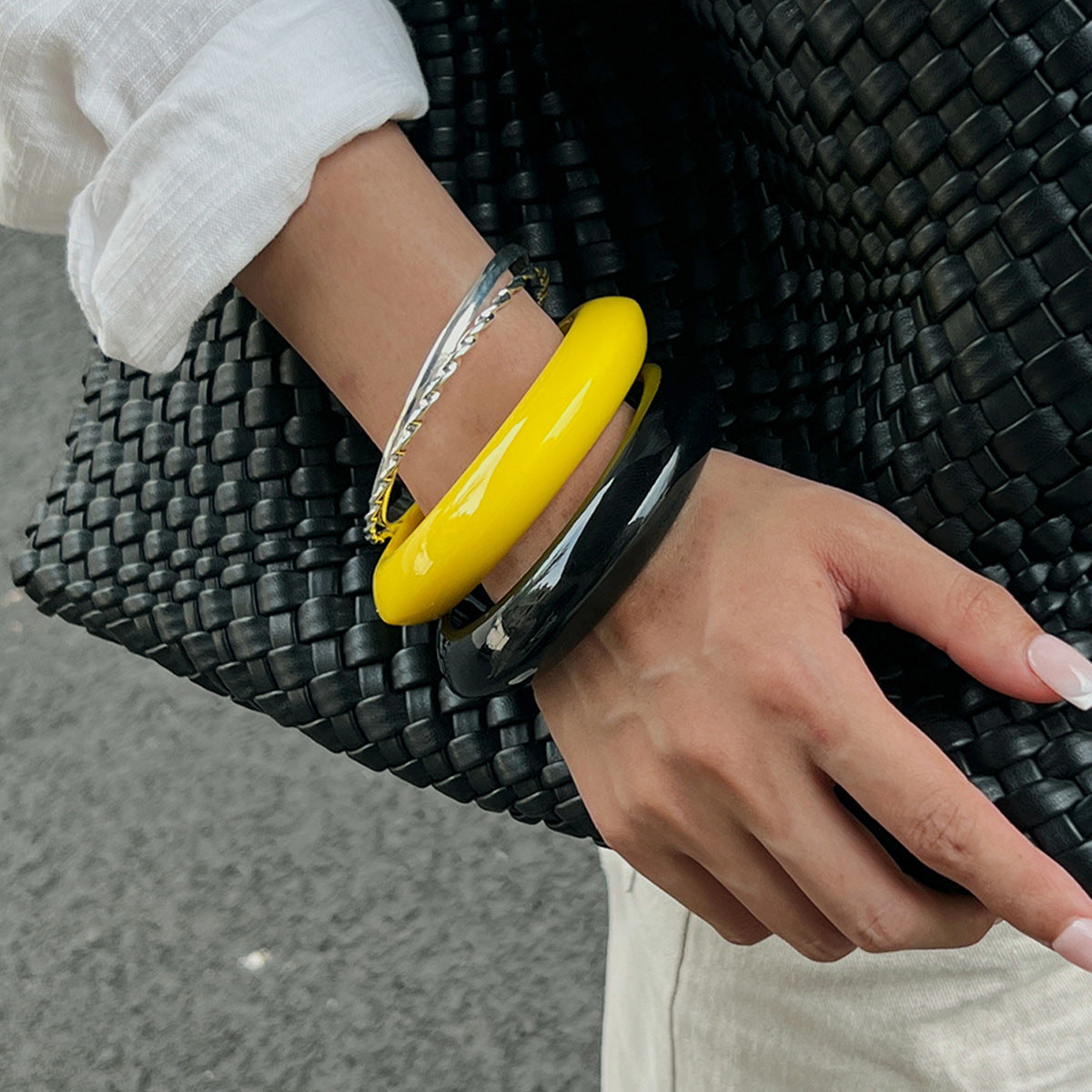 Heidy Chunky Resin Bangle [OQTE4LHN]