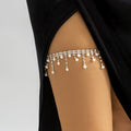 Helena Pearl Tassel Thigh Chain