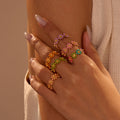Hera Daisy Bloom Ring [92Q31KL3]