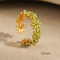 Hera Daisy Bloom Ring [BKVSXJUN]