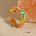 Hera Daisy Bloom Ring [NC47RH8V]