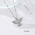 Hera Sparkling Phoenix Necklace [8S7HKSIF]