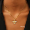 Hera Sparkling Phoenix Necklace [AERMYW79]
