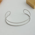Hollow Letter D Cuff Bracelet [21IKUSDV]