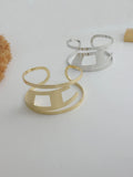 Hollow Letter D Cuff Bracelet [65AHND5G]