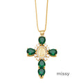 Ianna Madonna Cross Necklace [8VQMJ1HX]