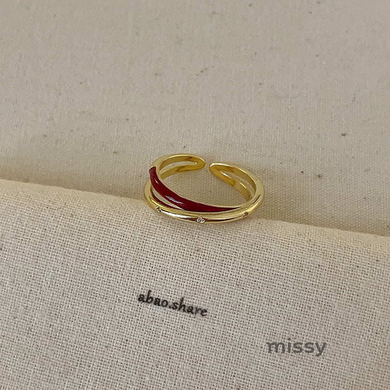 Ilaria Delicate Enamel Ring [K9EOLYY2]