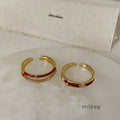 Ilaria Delicate Enamel Ring [8M348FQO]