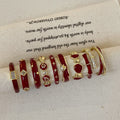 Ilaria Delicate Enamel Ring [SPPPBFD9]