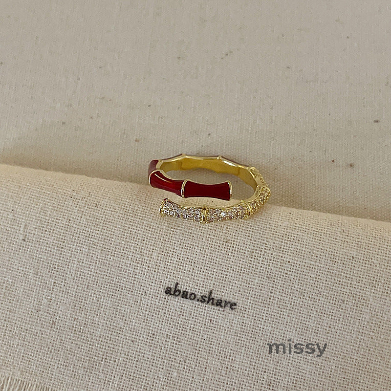 Ilaria Delicate Enamel Ring [MCI9JN8I]