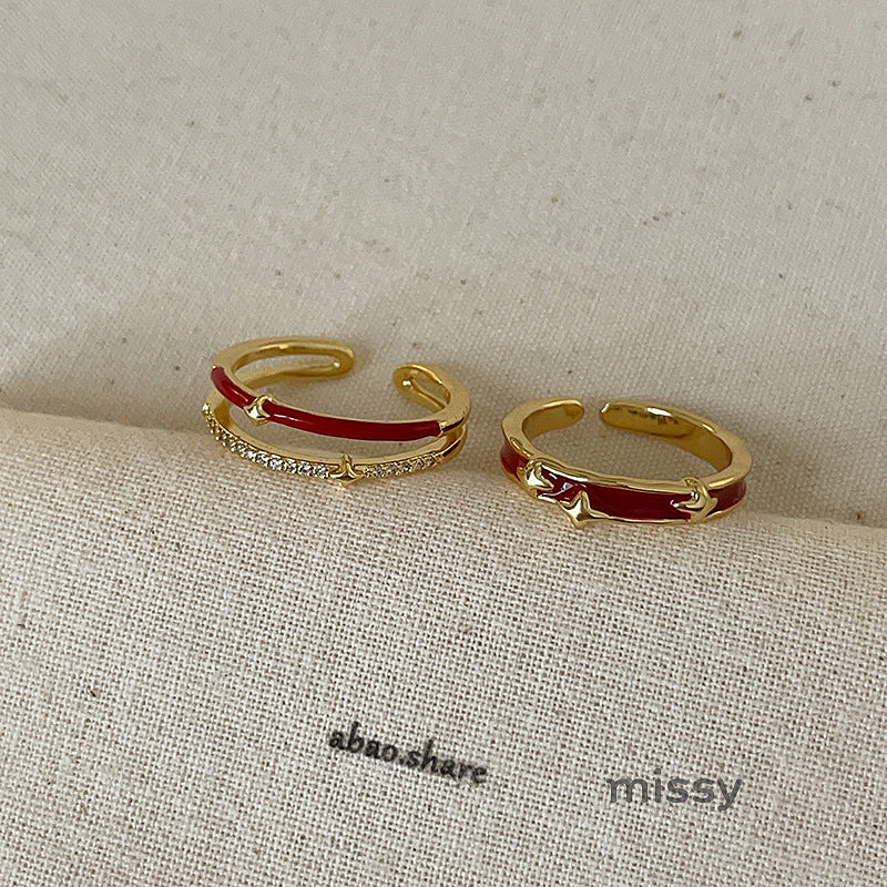 Ilaria Delicate Enamel Ring [RDMWI1W3]