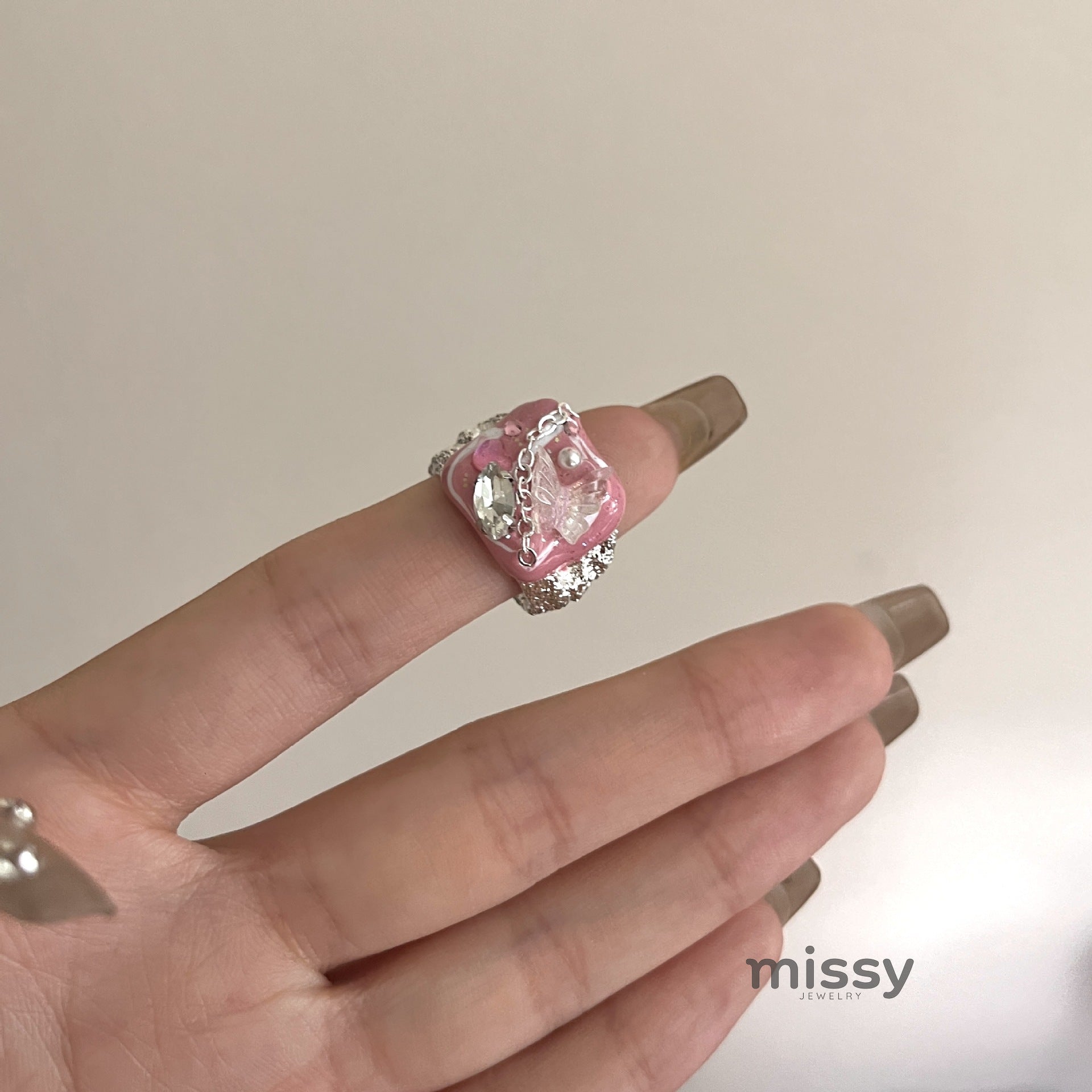 Indiana Enamel Butterfly Ring [ZJIU2KPS]