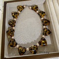 Indya Pearl Charm Choker