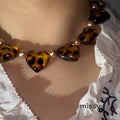 Indya Pearl Charm Choker