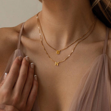 Initial Box Chain Necklace [JPG4OVYN]