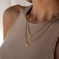 Initial Box Chain Necklace [1TOB7ZKU]