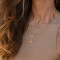 Initial Box Chain Necklace [RW6LPBE6]