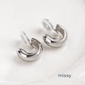 Irelyn C-Shaped Clip Earrings [5O8780E6]