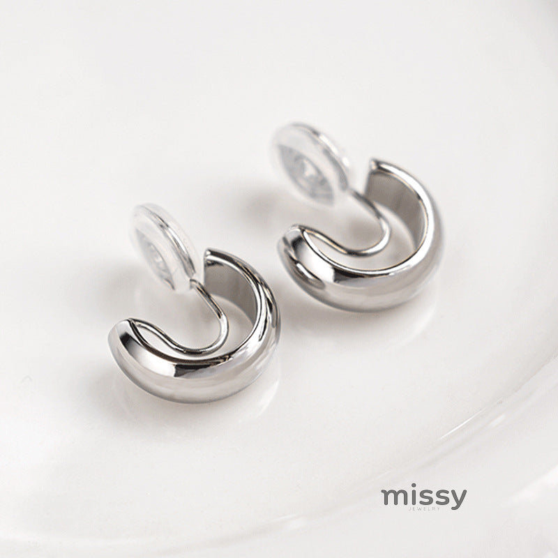 Irelyn C-Shaped Clip Earrings [5O8780E6]