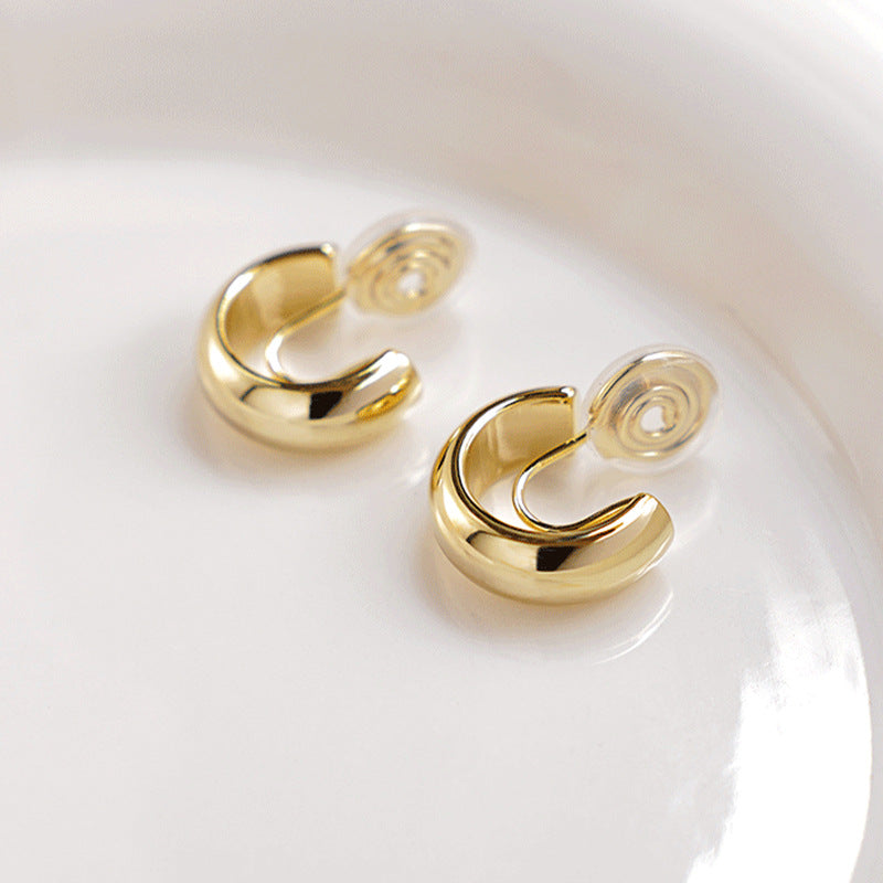 Irelyn C-Shaped Clip Earrings [UY7PAZ5R]