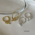 Irena Sculpted Knot Earrings [ADF5DN9T]