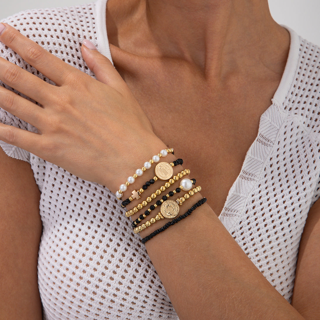 Irie Luxe Stacked Bracelet Set [IJ2OT52R]