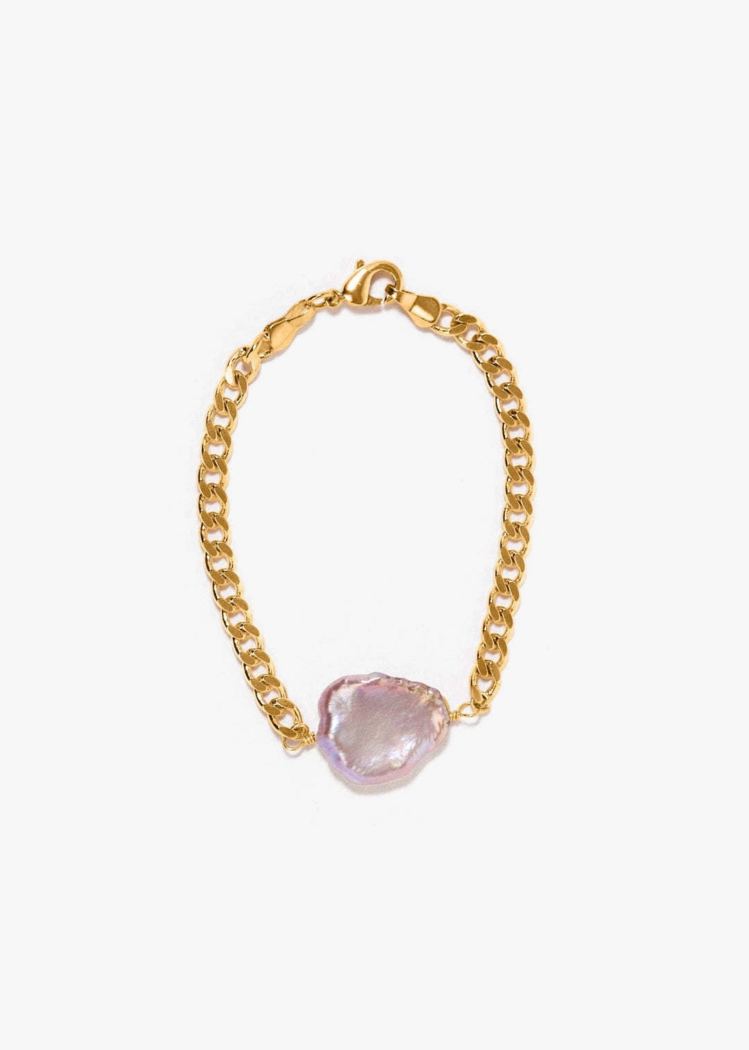 Irregular Baroque Pearl Bracelet [811PLZWY]