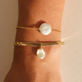 Irregular Baroque Pearl Bracelet [Y93RHUEF]