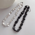 Irregular Shell Bead Necklace [27PM321T]