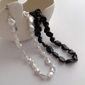 Irregular Shell Bead Necklace [OFBRW11J]