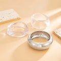 Irregular Silver Cuff Bracelet [4KOSBYM6]