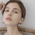 Irregular Twisted Hoop Earrings [9FIZI9HT]