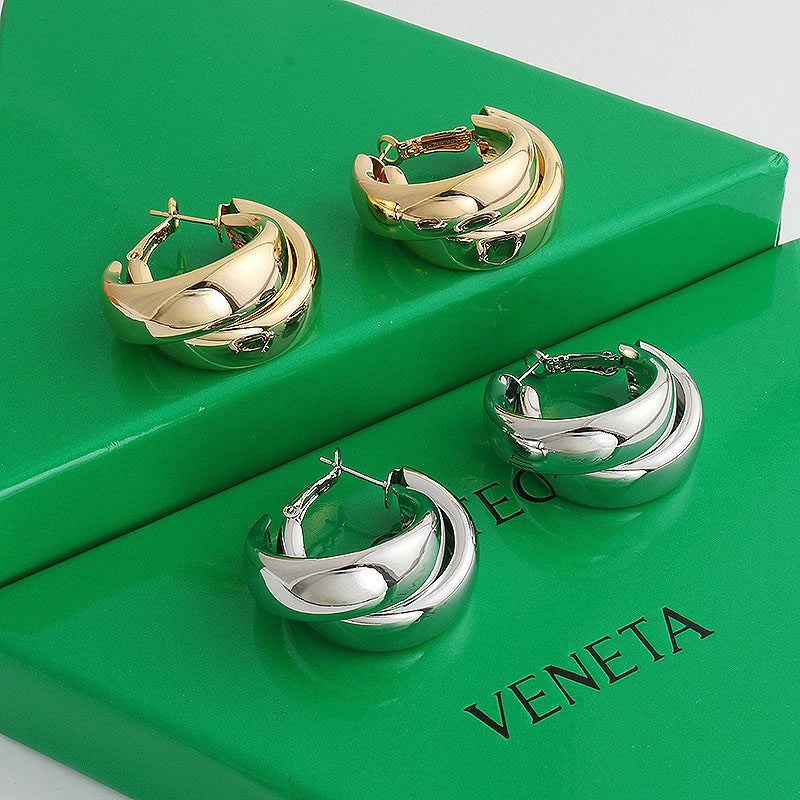 Irregular Twisted Hoop Earrings [WL23ZZB7]