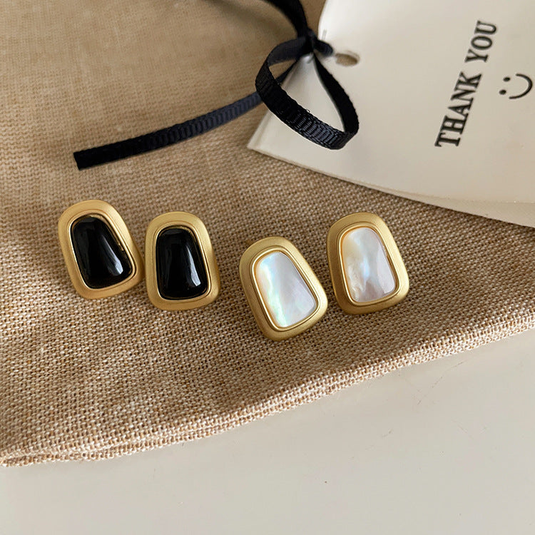 Isabel Geometric Shell Earrings [XXZ5FXBL]