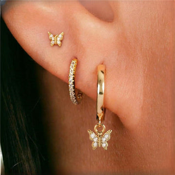 Isabella Zircon Butterfly Set [TJWUK12P]
